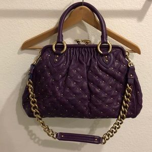 Marc Jacobs quilted stardust stam bag